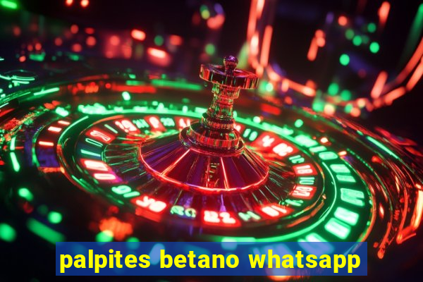 palpites betano whatsapp